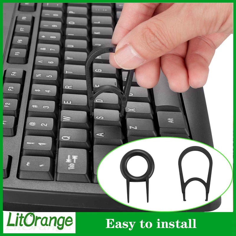 Litorange Silicone 500PCS 40A Clear Universal O-Ring Switch Dampeners Keycap Sealing Gasket Washer (Better Than Rubber) for Cherry MX Switch Keyboard and Mechanical Keyboard Keys Dampers - Image 3